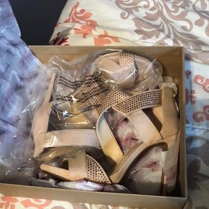 Jessica Simpson Powder Blush Heels